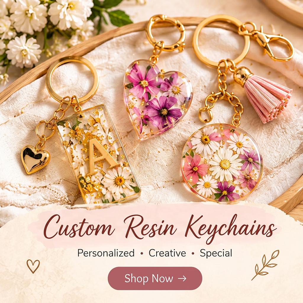 Custom Resin Keychains