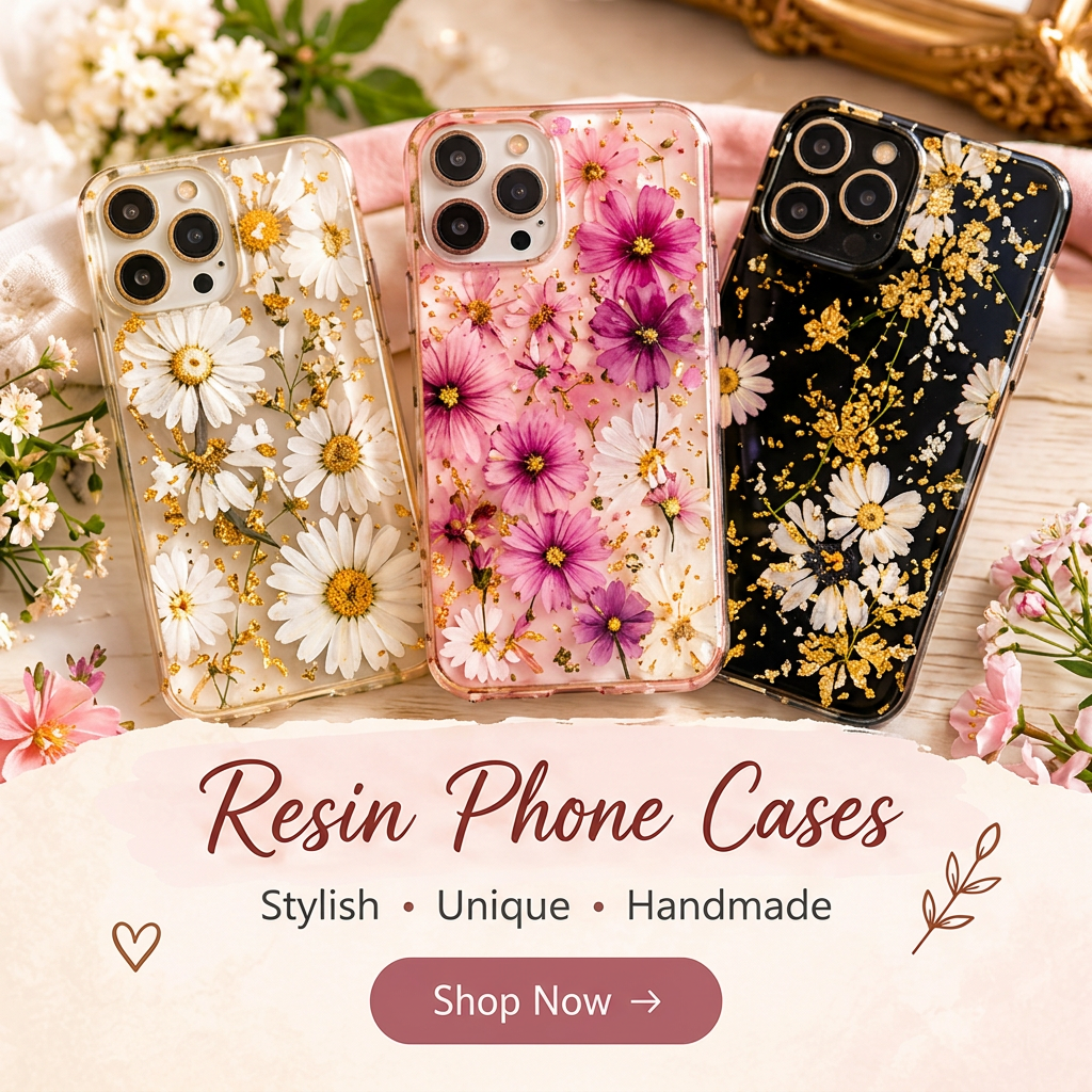 Resin Phone Cases