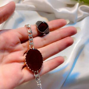 Chandi Resin bracelet and Ring